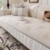 Sofa Cushion Universal In All Seasons  New French Chenille Light Luxury High-End Non-Slip Seat Cushion Cover Cloth Towel