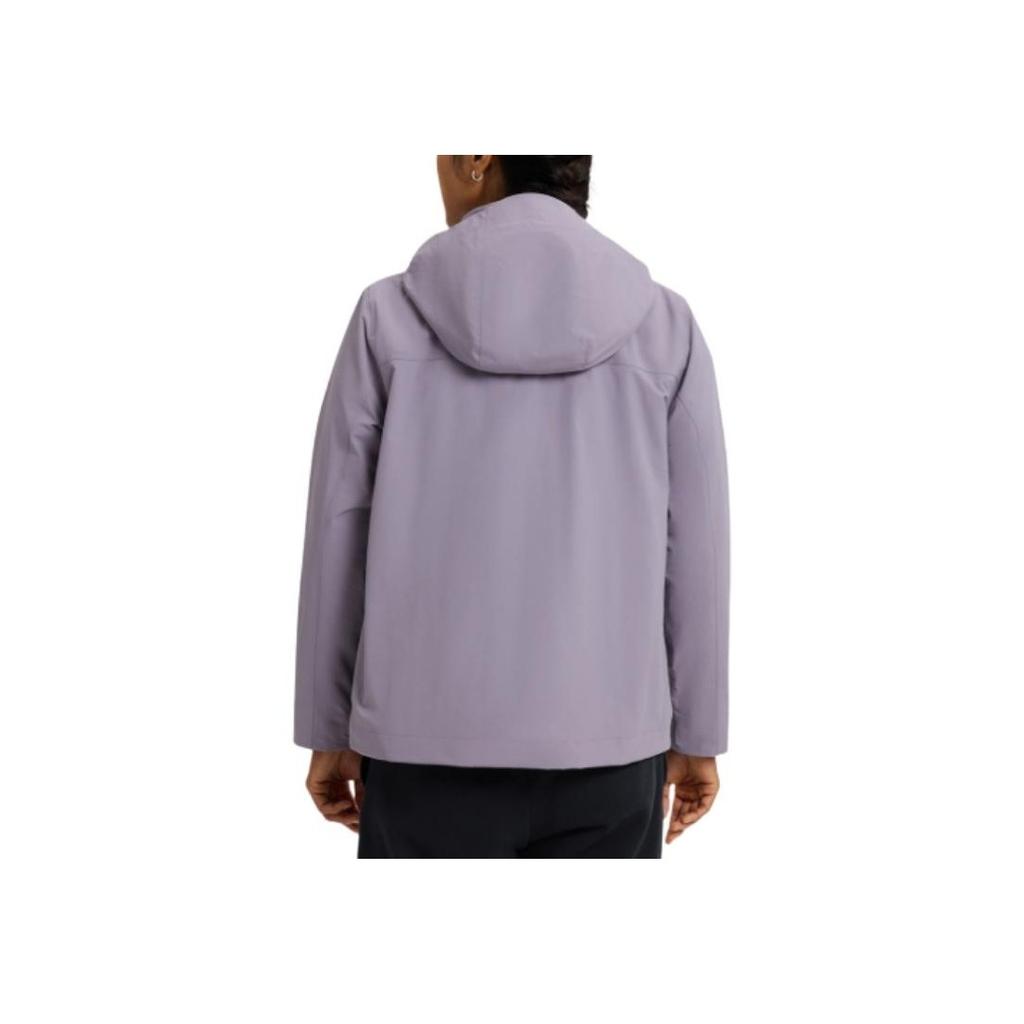 Under Armour Ua Ef Solid Color Hooded Warm Fashion Jacket Women Jacket Purple 6001978-550