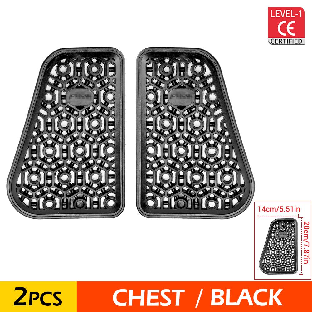 Motorcycle Protective Gear For Off-road Riding Chest Back Knee Elbow Protection Equipment Built-in Inserted Protective Gear