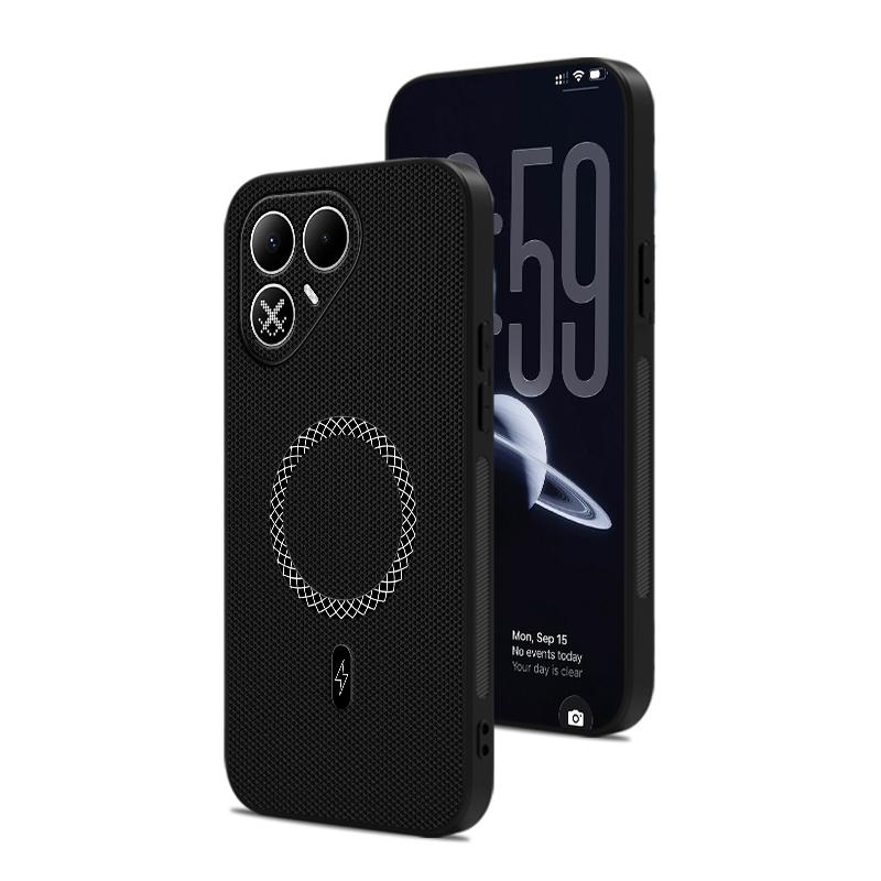 For Tecno Pova 8 5G Case for Magsafe Magnetic Pu Leather Texture Anti-Slip Shockproof Hard Phone Cover for Pova 7 NEO Pove7 6Pro