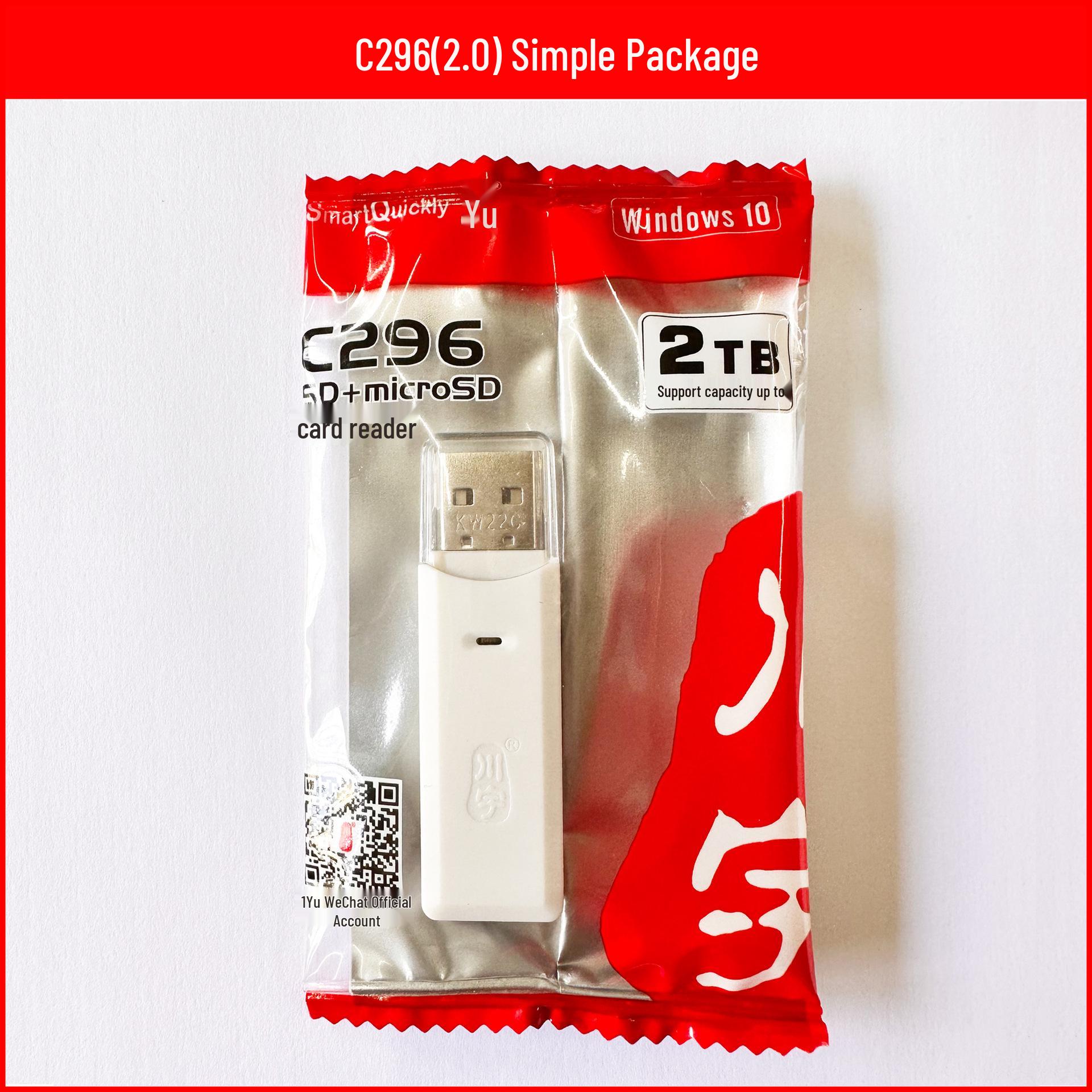 

Chuanyu C396 Высокоскоростной USB 3.0 Кардридер для карт TF/SD для мобильных телефонов
