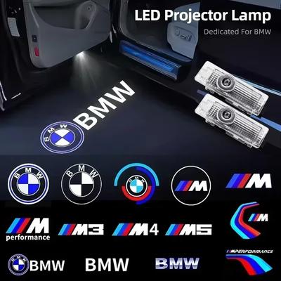 2/4Pcs Car Door Welcome LED Projector Laser Logo Door Light For BMW E90 E60 E46 E93 F20 F21 F30 F31 F32 F33 F34 F15 F10 F01 F11