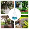 Plastic Fountain Bird Feeder Metal Hummingbird Drinker Bird Water Dispenser  Bird Watchers