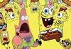 SpongeBob Party Background, Banner with Underwater Adventure Theme, Children's Party Decoration, Photography Background