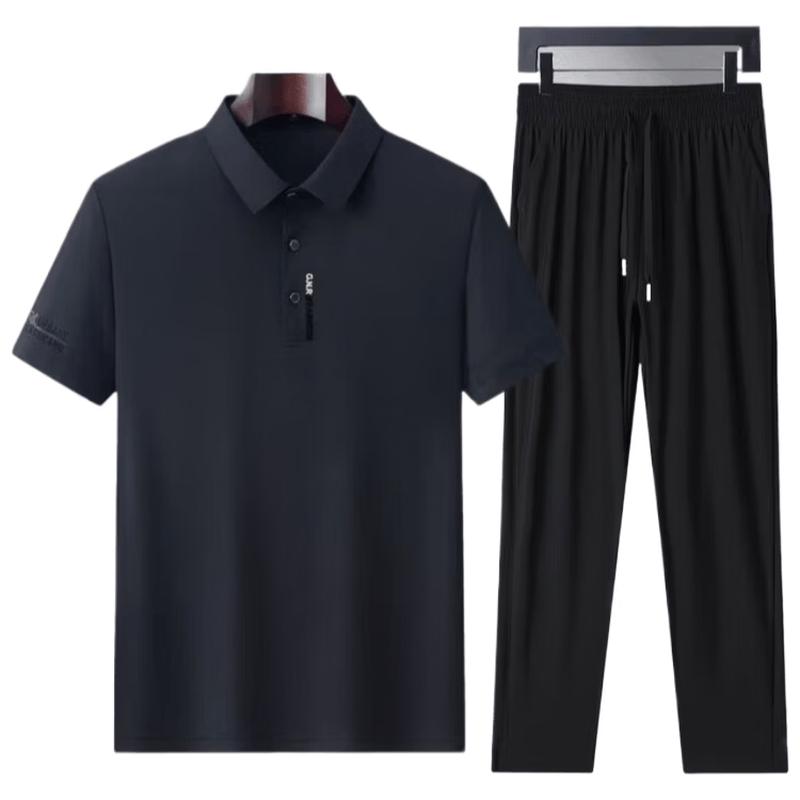 Kangbo Men s Ice Silk Breathable Short Sleeve Polo T-Shirt 175