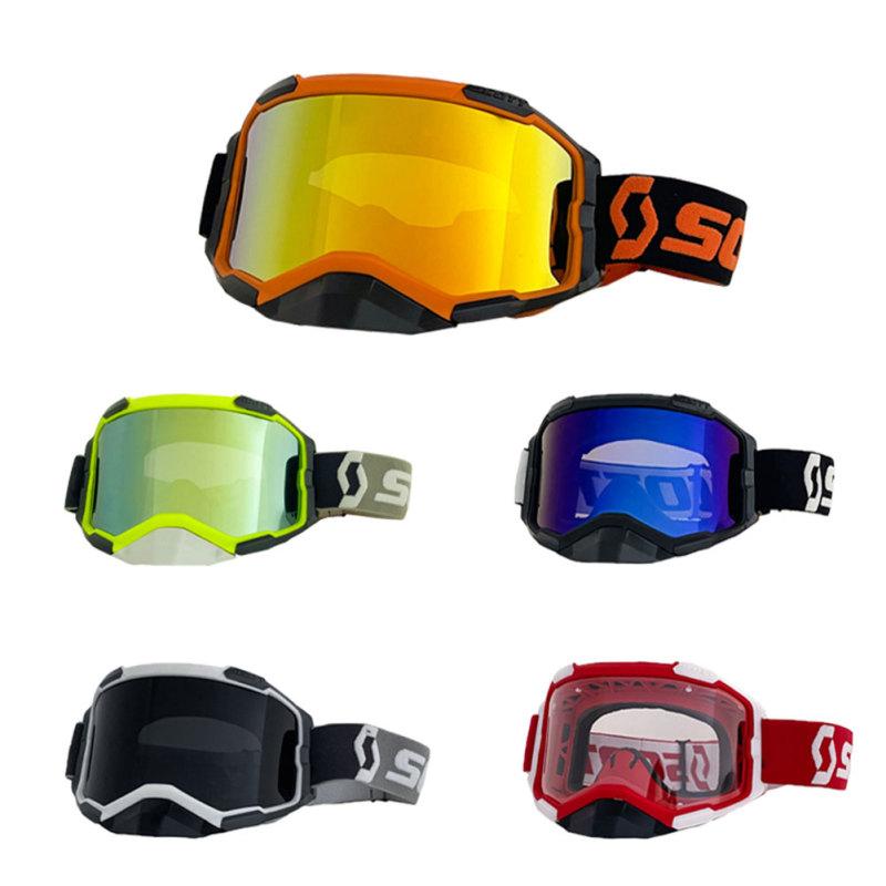 Cheap 1 Pair Of Tpu Riding Goggles Motorcycle Offroad Goggles Outdoor