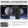 10H Tempered Glass Lens Protector for Insta360 X4 Air - Premium Optical Glass, Anti-Scratch HD Clear Anti-Fingerprint Cover