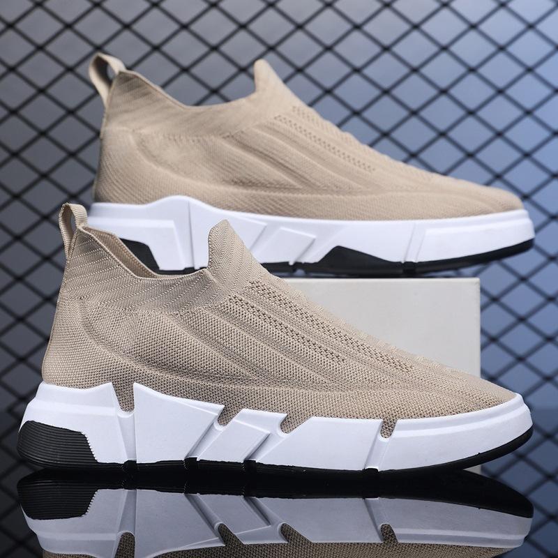 

МОДНЕ ВЗУТТЯ Чоловічі дихаючі спортивні кросівки Спортивне взуття для бігу Відкритий жіночий теніс Тренажер для тренажерного залу 45 хакі