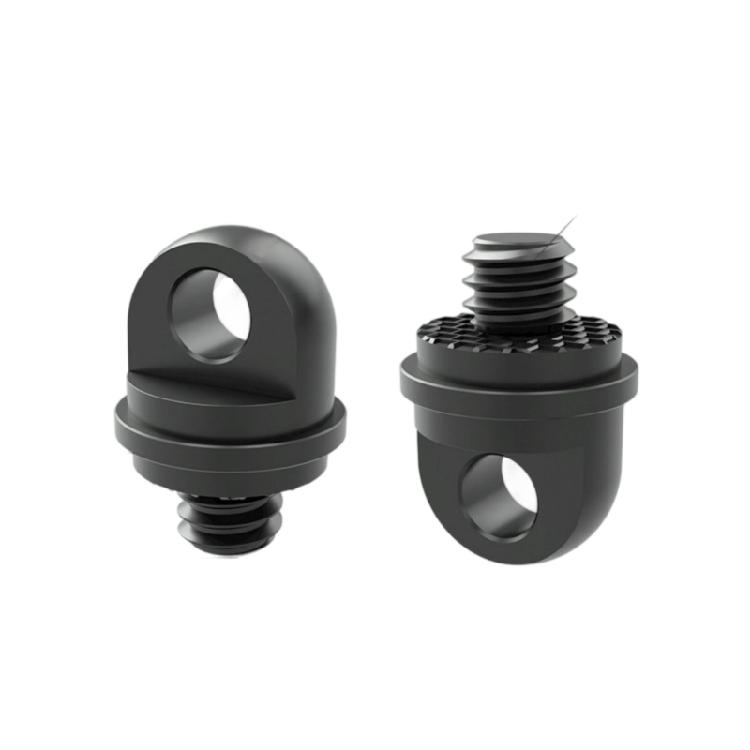 Universal 1/4inch Metal Camera Screw Adapter AntiDrop Thread Design For Wrist Straps Tripods And Action Cameras