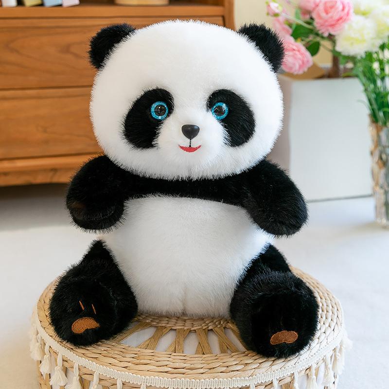 

Милые плюшевые игрушки Панда Яя Детские подушки для сна Сувениры из зоопарка Украшения для учебы Автомобильные подушки 30cm [0.2kg]