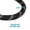 Dog Leash, Dog Training Leash, Padded, Soft Handle, Rope for Puppies and Small, Medium and Large Dogs, 1.2 and 1.5 and 2 Meters, Black