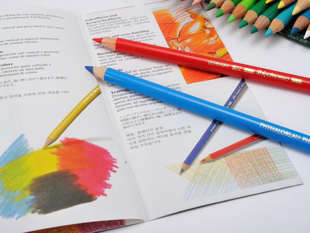 Creioane colorate Polychromos, set 36 de culori, set studio box, 110038 Faber-Castell [articol]