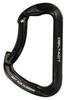 Sankyo Corporation DBLTACT Aluminum Forged Black Carabiner, DT-AKD-B