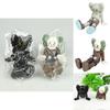 Stunning Black White Gray Kaws Companion Pen Holder Ornament Figure For Kids Fans