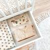 Culla per bambini in legno 2 in 1 con cassetto + divanetto - 120x60 cm bianco