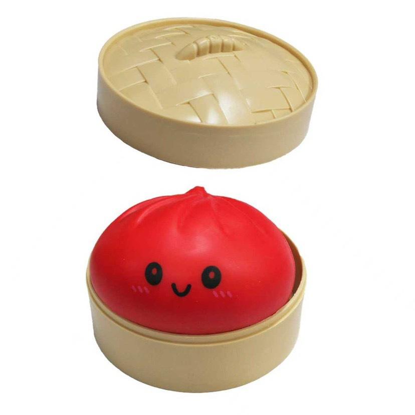 Glitter Dumpling Squishies Toys Pressure Ball Slow Rebound Soft Pinch Decompression Office Home Decorat Gifts