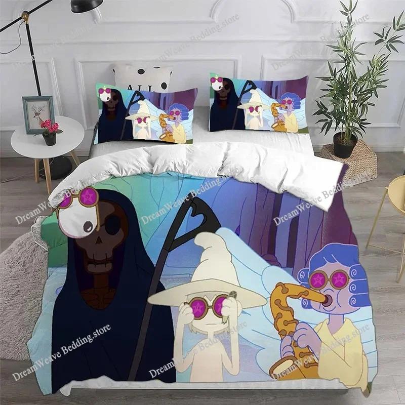 New Cartoon Midnight Gospel Anime Bedding Sets Comforter Quilt Bed Cover Duvet Cover Pillow Case Kids Adult Size Luxury Gift741