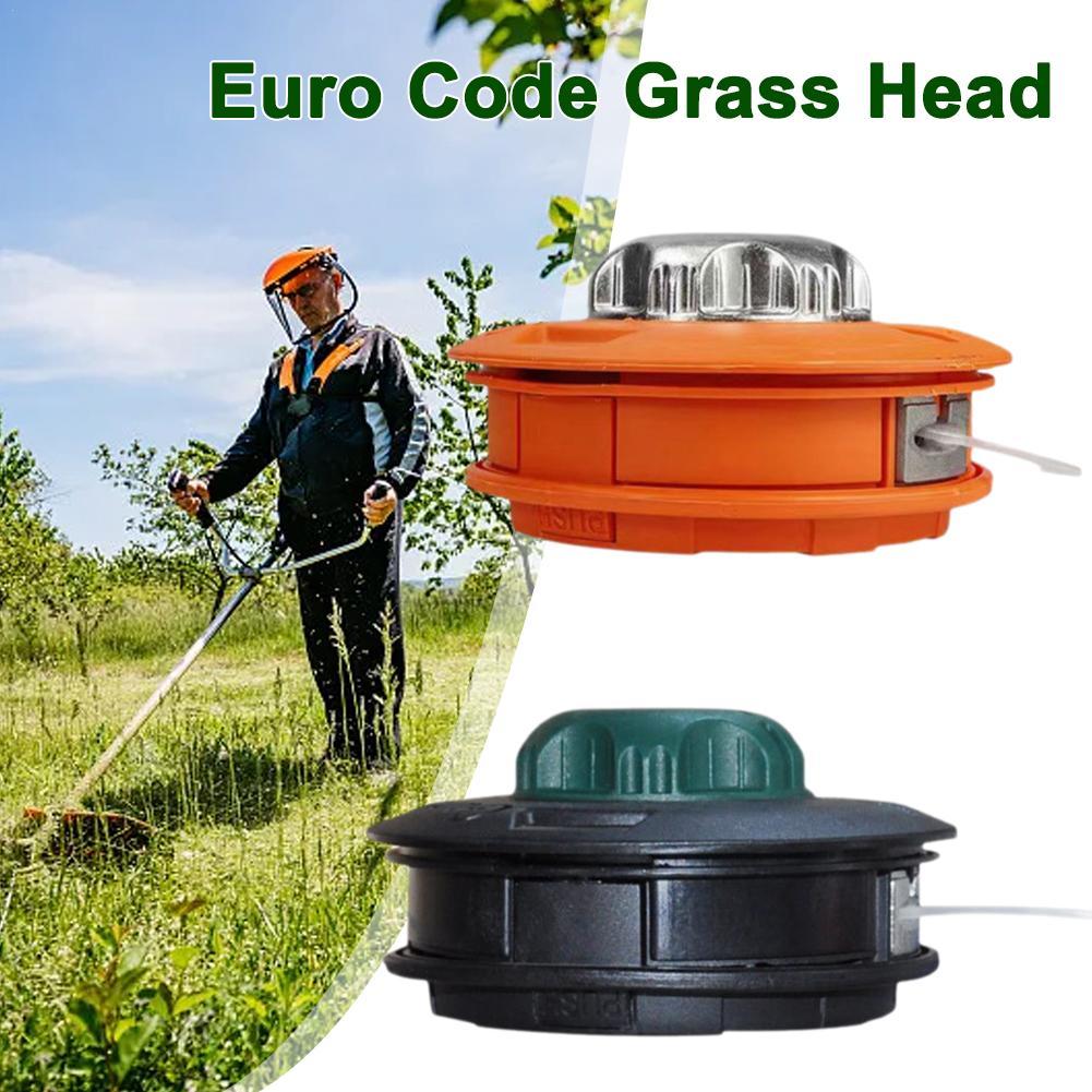 New Automatic Grass Trimmer Head For Garden Machinery Brush Cutter Universal Fit String Trimmer Replacement Euro Code Accessorie