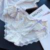 Sweet Style Cotton Women's Underwear with Lace Trim - 80-125 jin