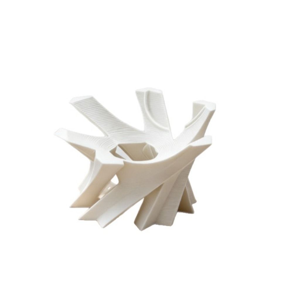 Hot 3D Printed Desk Support Stand Plastic Durable Small Ornaments Black White Table Models for Home Decoration