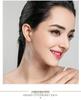 S925 Sterling Silver Rhombus Earrings: 2025 European & American Light Luxury Fashion for Women
