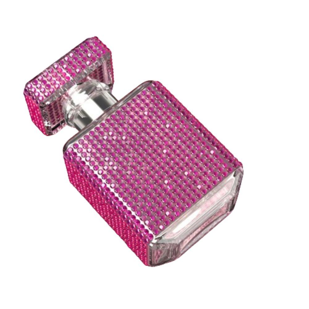 Luxury Glass Perfume Bottle Press Type Travel Spray Bottle Shiny Spray Jars  Liquid Container