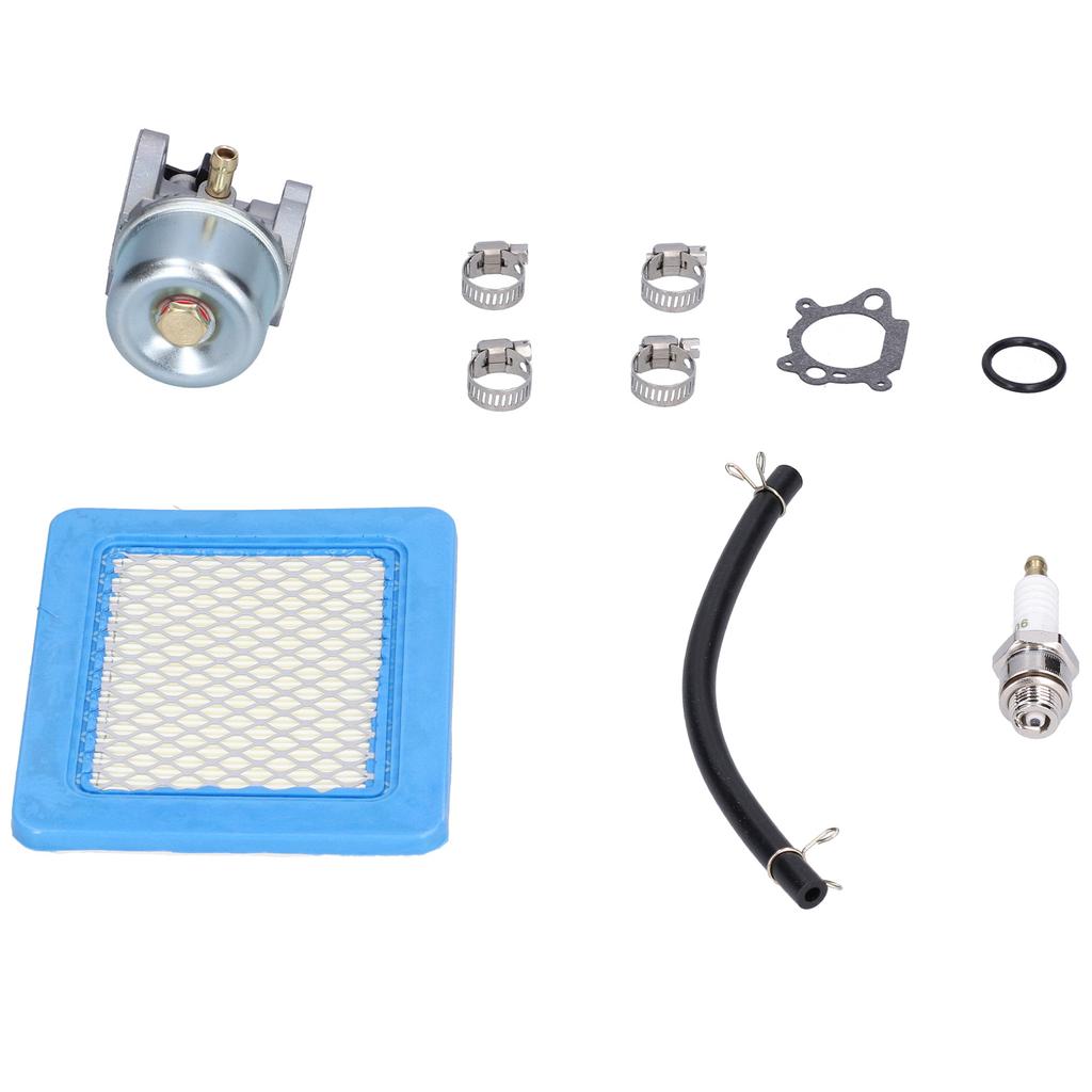 Carburetor Sparking Plug Air Filter Fuel Line Kit Lawn Mower Accessory 498170 799872 694202