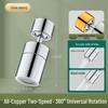 Universal Swivel Spout Splash-Proof Faucet Extension for Kitchen Sink