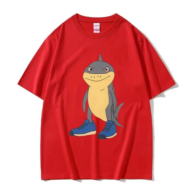 

Tralalero Tralala Funny Shark Graphic T Shirts s Women Fashion Oversized Tshirt Summer ONeckShort Sleeve Tees S