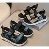 Trendy Summer Boys Sandals, Soft Sole Casual Beach Shoes For Middle and Big Kids