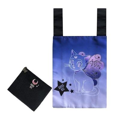 Movie Version Moon X Anna Sui Eco Bag with Mini Pouch [ANNA SUI] "Sailor Eternal" (Navy)