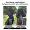 Shawl Sunscreen Cap Ponytail Travel Fisherman Hat Wide Brim Sun Hat With Neck Flap Outdoor Uv Anti Neck Protection Sun Visors