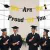 Gold Shining Graduation Party Banner Glitter Decor Graduation Hanging Banner  Photo Background