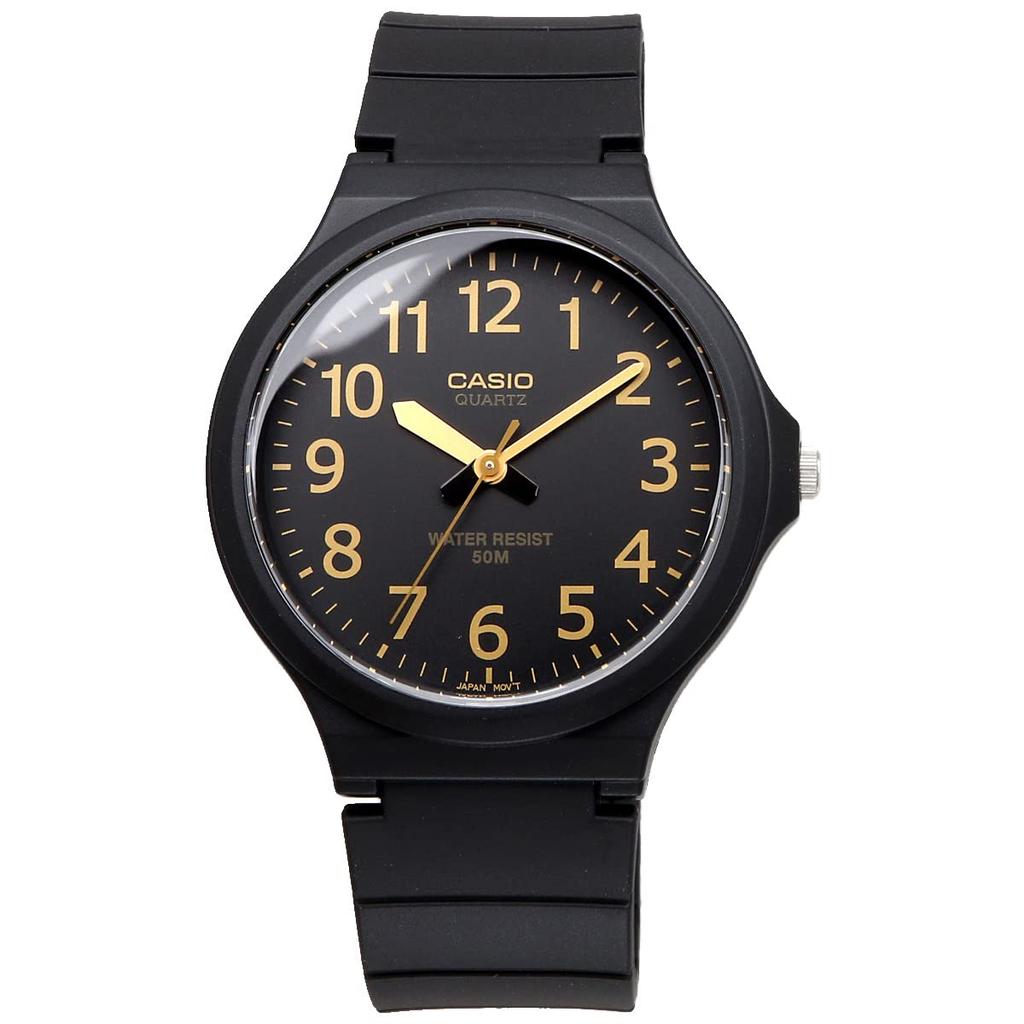 Casio Standard Analog Quartz Wristwatch No Presentation MW-240-1B2V (Men's Black, Box) [Used]