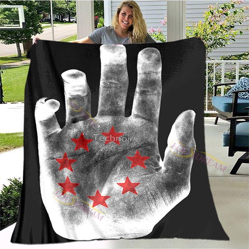 Jeepers Creepers Queen Size Blanket Super Soft Flannel Blanket Throws Blankets Home Decor House Office Lightweight Sofa Nap