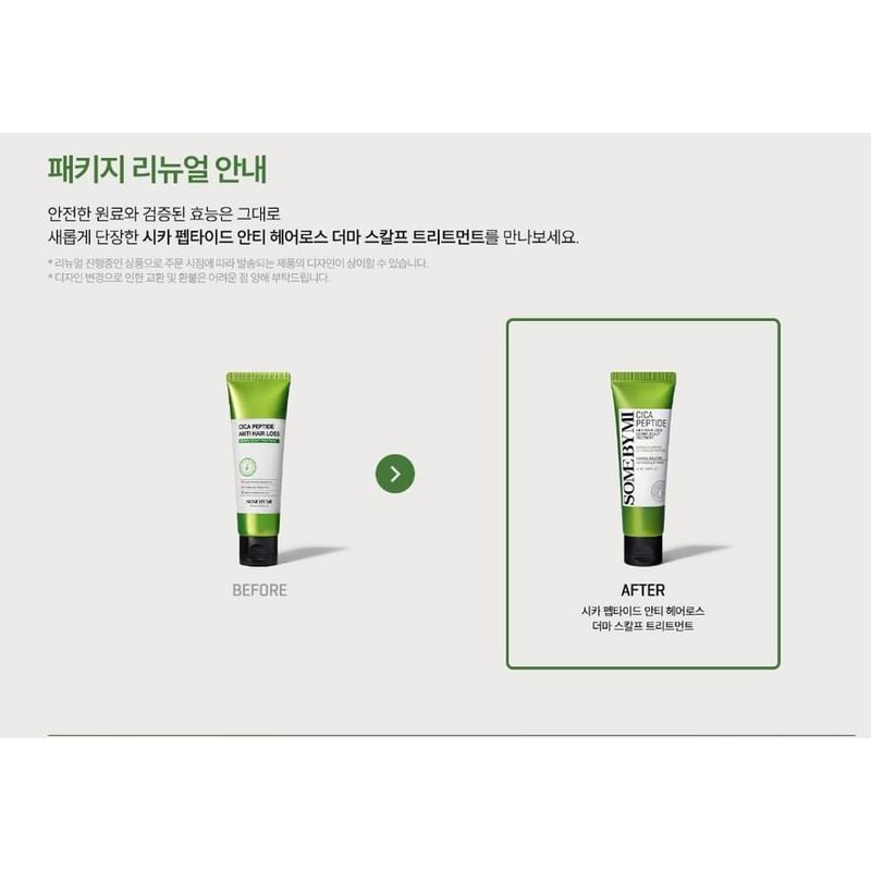 SOME BY MI Cica Peptide Anti Hair Loss Derma Scalp Treatment