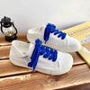 Kawaii Damen Sneaker Weiß Tennis Damenschuhe Canvas Slipper Damen Reihenschuhe Plateau Flats Lässige Damen Vulkanisierte Schuhe