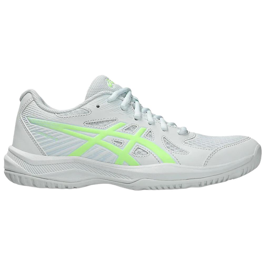 Asics Upcourt 6 Comfortable Versatile Support Soccer Shoes Women Sneaker White 1072A107-404