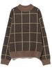 Knit High Neck Check Knit Pullover BEIGE ONE SIZE [Beams Heart] L/S Women's