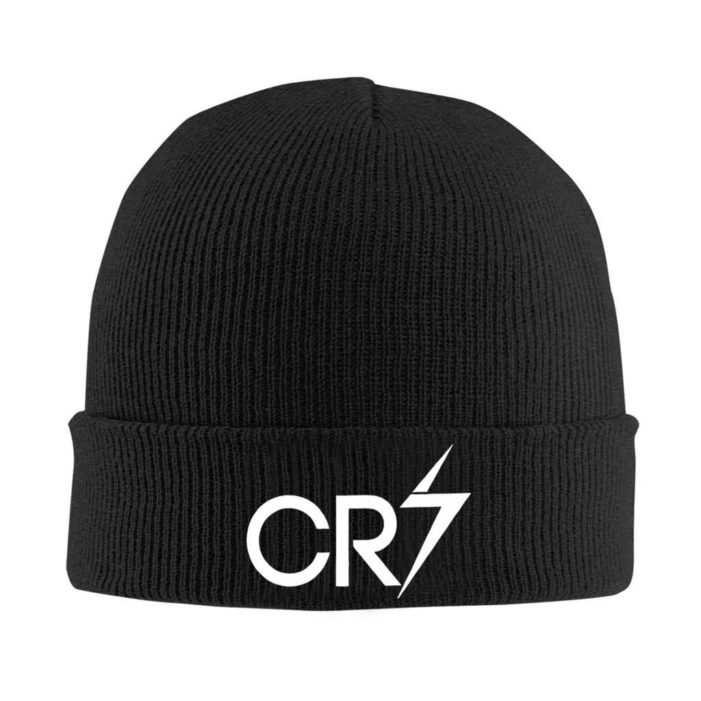 Cr Power Football Hat Autumn Winter Skullies Beanies Warm Caps FeUnisex Unisex Acrylic Knitted Hat