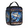 Tralalero Tralala Italienisches Gehirnfäule Meme Isolierte Lunchtaschen Kühler Lunchbehälter Große Kapazität Tragetasche Lunchbox Taschen