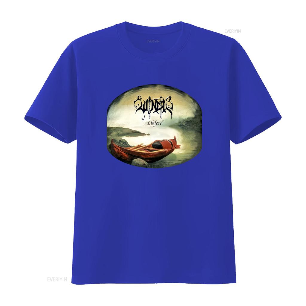 WINDIR LIKFERD Album Band T Shirt Full Size S To 5XL Unique Design for Metal Fans Vintage Washed Top For Everyday Wear Unisex