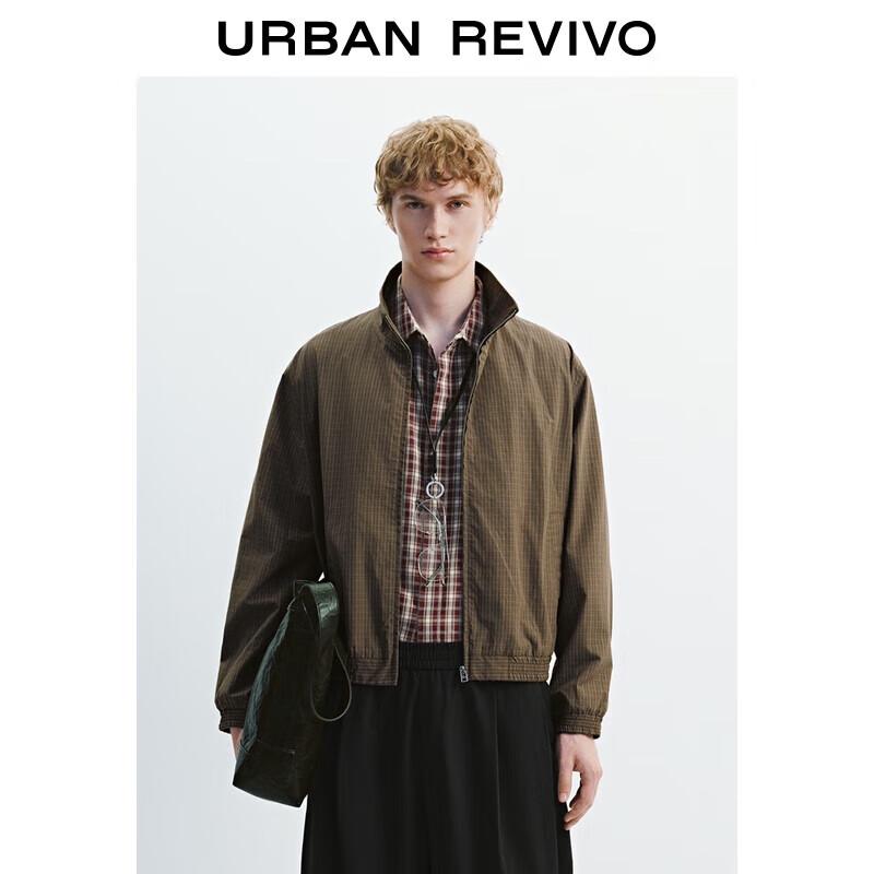 

UR 2025 Men s Retro Plaid Loose Jacket L