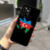Azerbaijan Flag Case For Samsung Galaxy A12 A32 A52 A05 A36 A56 A26 A16 A53 A33 A13 A55 A35 A15 A14 A34 A54