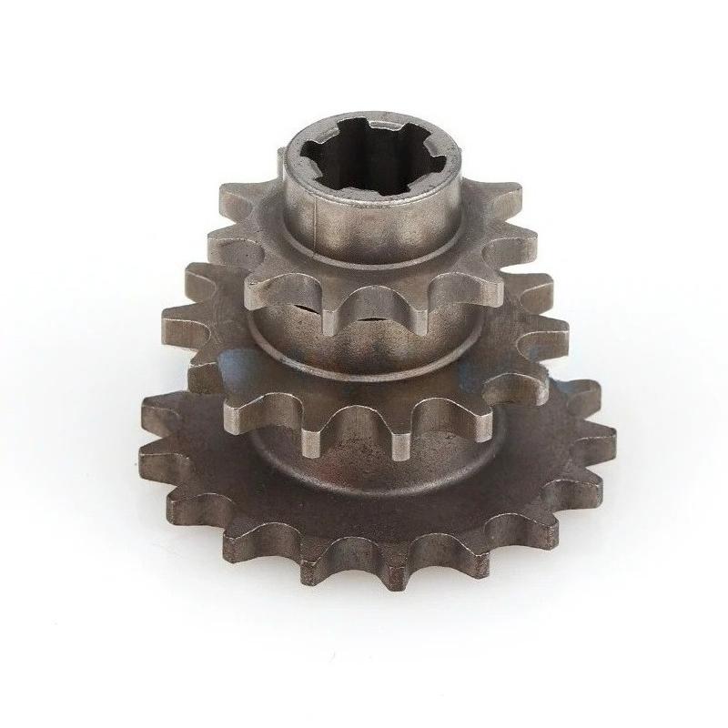 T8F 11T 14T 17T 20T Tooth Front Clutch Gear Box Pinion Sprocket for 47cc 49cc 2 Stroke ATV Quad Dirt Pocket Mini Motor Bike