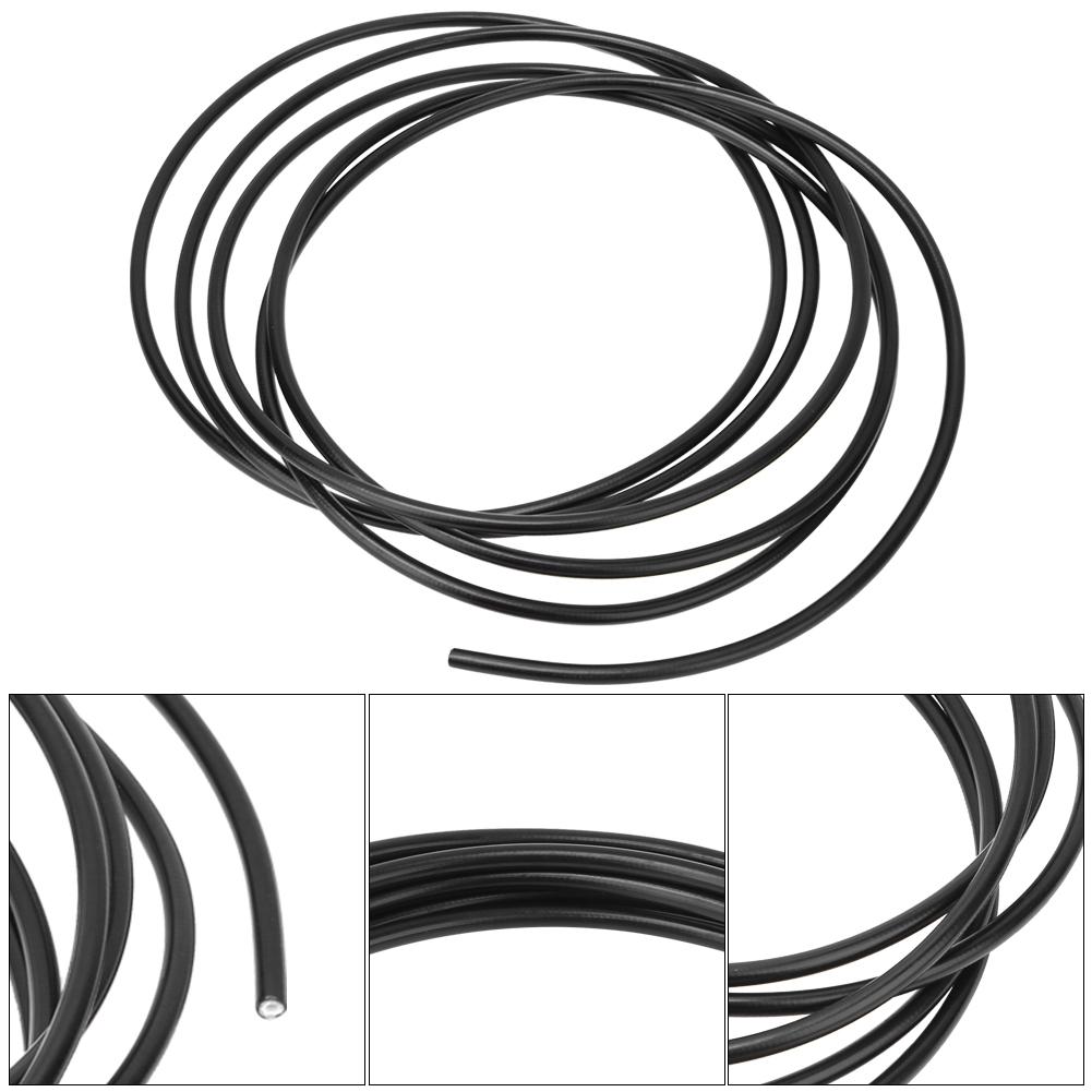 RISK Bicycle Brake Oil Tube Mountain Bike Pipe Hose Cycling Accessories Black 3 Meters 1pc