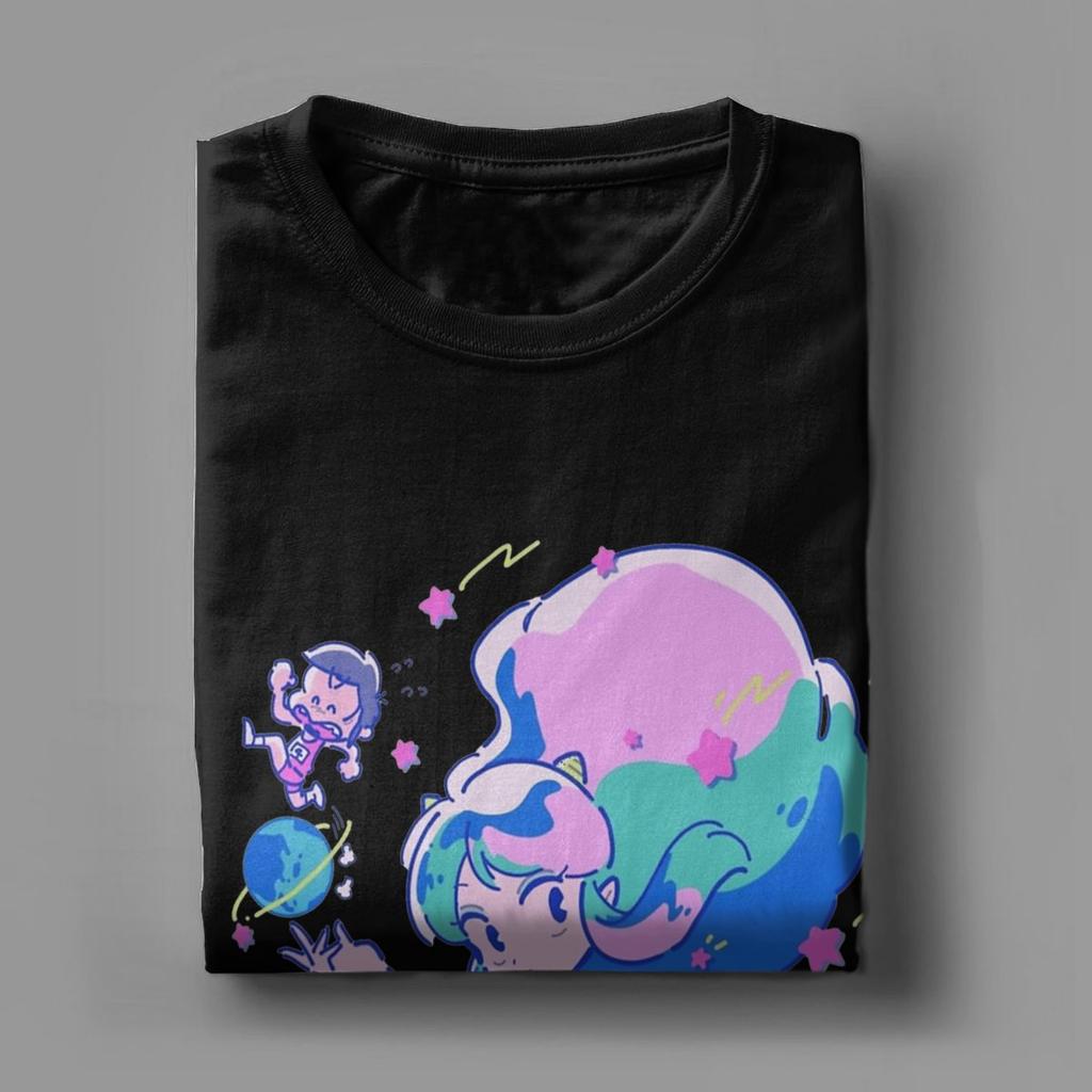 Men T Shirt Anime Casual Tees Short Sleeve Crew Neck T-Shirts 100% Cotton Party Clothing