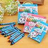 8pcs 8.5cm Boxed Crayon Children Painting Art Kits Creative Handmade Drawing Crayon Cute Painting Set Gift for Kids
