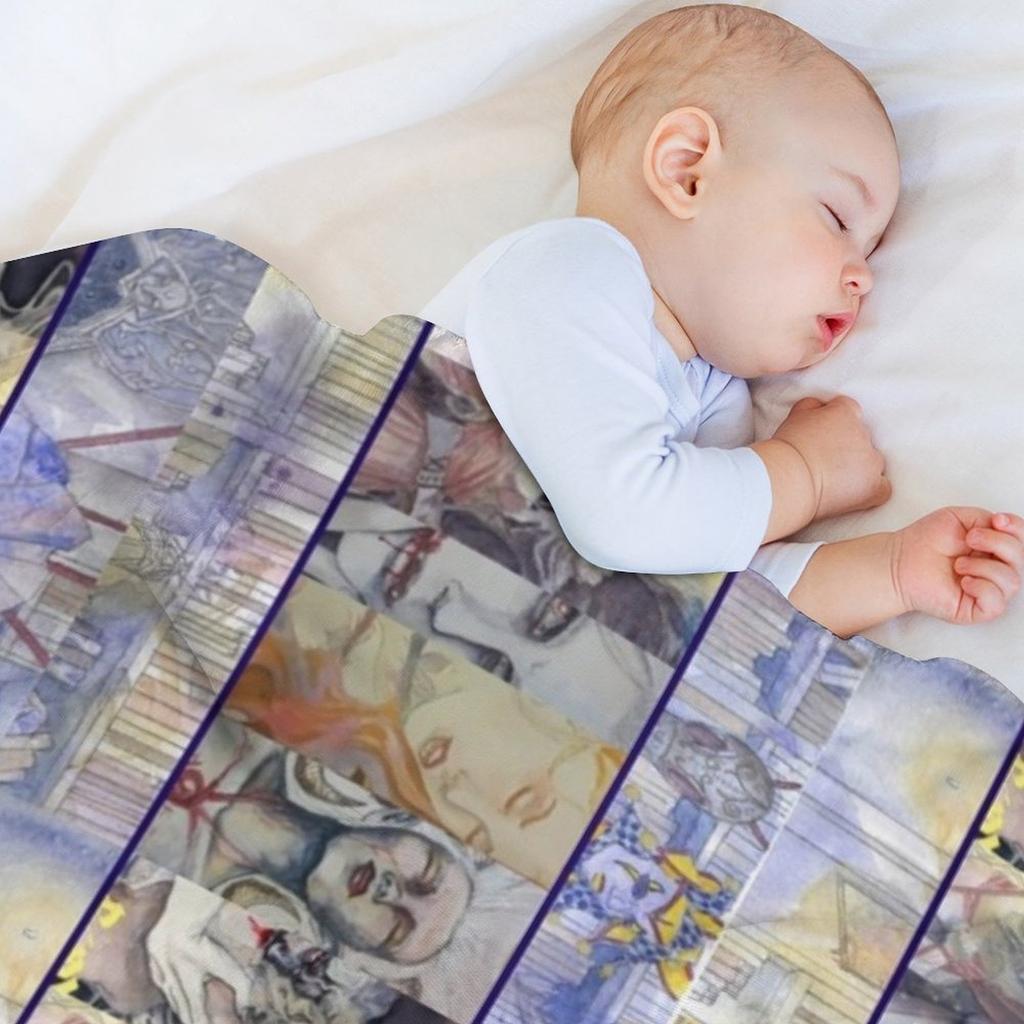 Best of Art Lineup Throw Blanket All Season Soft Lightweight Blanket for Home