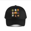 Cute Halloween Cartoon Characters Party Decor Baseball Cap Fashion Unisex Sunhat Womens Outdoor Sports